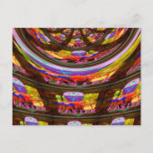 Psychedelische Pasen Kaleidoscoop Art Print Briefkaart (Voorkant)