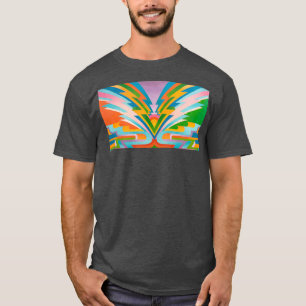 psychedelische piano 1 t-shirt