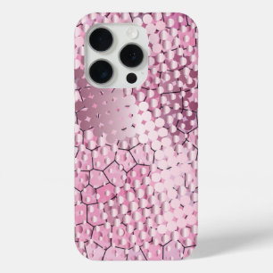 Psychedelische Roze met een Splatter van Roze Stip iPhone 15 Pro Case