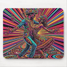 Psychedelische Salsa Tango Danskunst