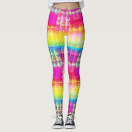 Psychedelische schedellegging leggings