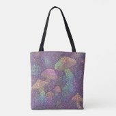 Psychedelische schimmels Galaxy - Canvas tas (Achterkant)