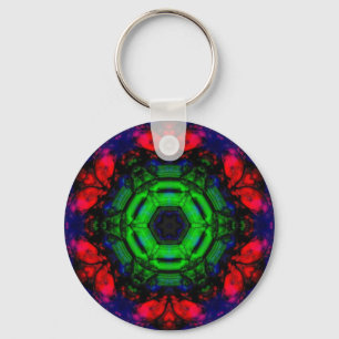 PSYCHEDELISCHE SLEUTELRING #001 SLEUTELHANGER