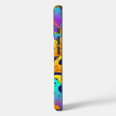 Psychedelische Smeltende Paddenstoel iPhone / iPad Case-Mate iPhone Case (Achterkant / Links)