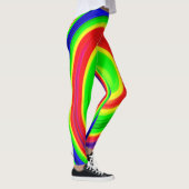Psychedelische spiralen leggings (Rechts)