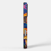 Psychedelische Starburst Garden Case-Mate iPhone Case (Achterkant / Rechts)