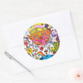 Psychedelische Sticker - Blaine Helm (Envelop)