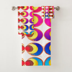 Psychedelische stof bad handdoek