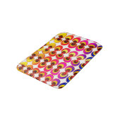 Psychedelische stof badmat (Gekanteld)