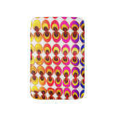 Psychedelische stof badmat (Voorkant Verticaal)