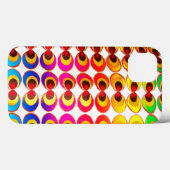 Psychedelische stof Case-Mate iPhone case (Achterkant (horizontaal))