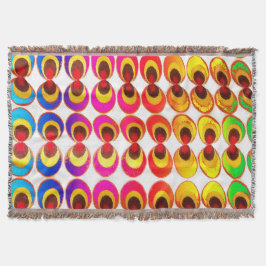 Psychedelische stof deken