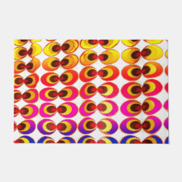 Psychedelische stof deurmat