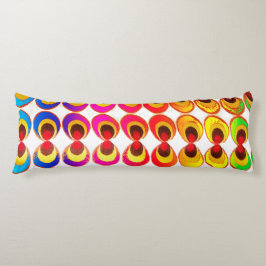 Psychedelische stof lichaamskussen