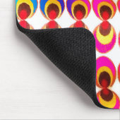 Psychedelische stof muismat (Hoek)