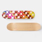 Psychedelische stof skateboard (Horizontaal)