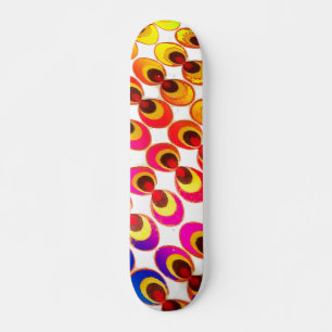 Psychedelische stof skateboard