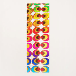 Psychedelische stof yogamat