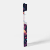 Psychedelische telefoonhoes met derde oog iPhone hoesje (Linkerkant)