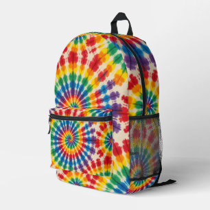 Psychedelische Tie Dye Retro Groovy Rugzak