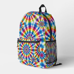 Psychedelische Tie Dye Retro Groovy Rugzak