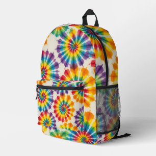 Psychedelische Tie Dye Retro Groovy Rugzak