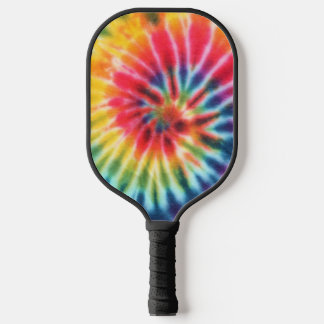 Psychedelische Tie Dye Vintage Retro Pickleball Paddle