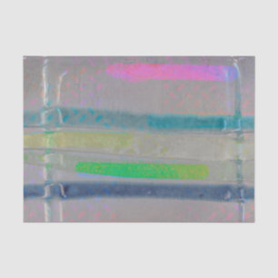Psychedelische tissue papier heldere kleur streep