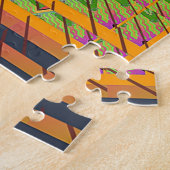 Psychedelische trilling legpuzzel (Zijkant)