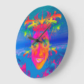 Psychedelische Vis Grote Klok (Hoek)