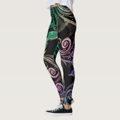 Psychedelische vloeibare Leggings (Links)
