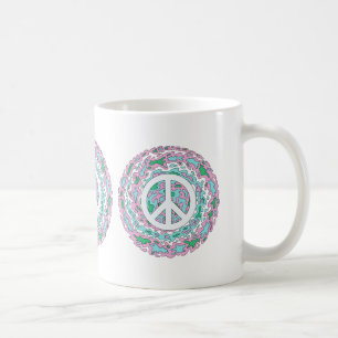 Psychedelische Vrede Koffiemok