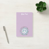 Psychedelische Vredes Post-it Notities Post-it® Notes (Kantoor)