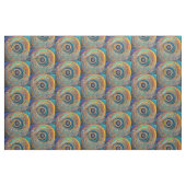 Psychedelische wervelpatronen stof (Fat Quarter)