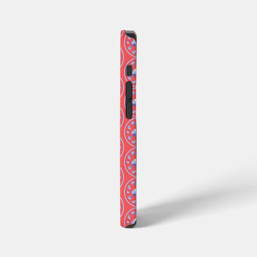 Psychedelische Zee Koe iPhone Case iPhone Hoesje (Linkerkant)
