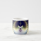 Psychedelische Zon Espresso Kop (Voorkant)