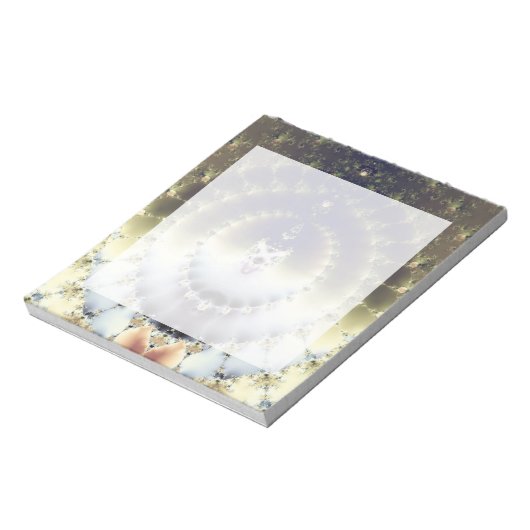 Psychedelische Zon Notitieblok (Gedraaid)