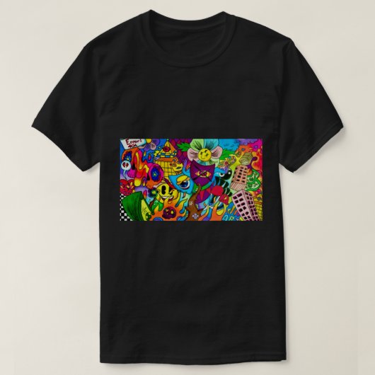 Psychedelix - vexx inspired t-shirt (Design voorkant)