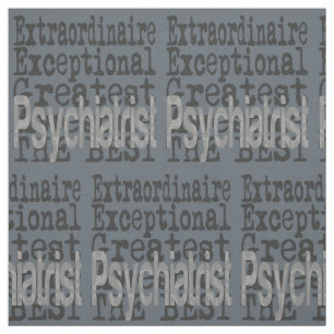 Psychiater Buitengewone Fabric Stof