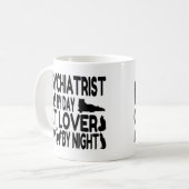 Psychiater Cat Lover Koffiemok (Voorkant links)