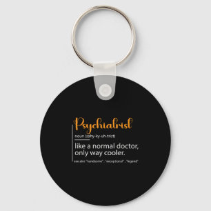 Psychiater Definitie Psychiatrie Dokter Specialist Sleutelhanger