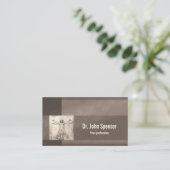 Psychiatre Docteur Carte de visite (Debout devant)