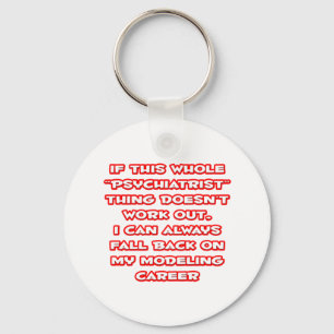 Psychiatrische Humor ... Modelleraar Sleutelhanger