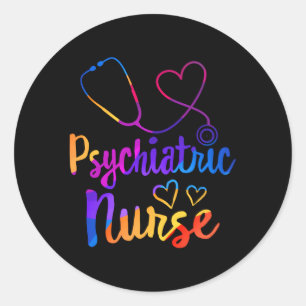 Psychiatrische Verpleegkundige Week Rn Tal Gezondh Ronde Sticker