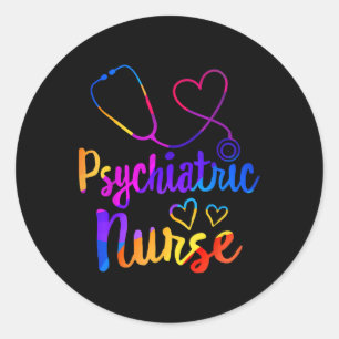 Psychiatrische verpleegweek Rn Mental Health Verpl Ronde Sticker