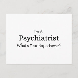 Psychiatrist Briefkaart