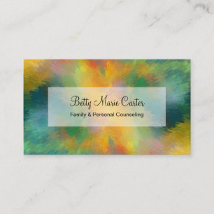 Psychiatrist modern design visitekaartje