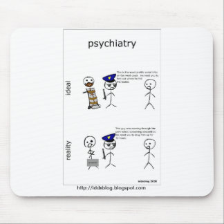 Psychiatry Comic Mousepad Muismat