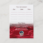 PSYCHIC - Business-, Schedule Card Afsprakenkaartje (Achterkant)