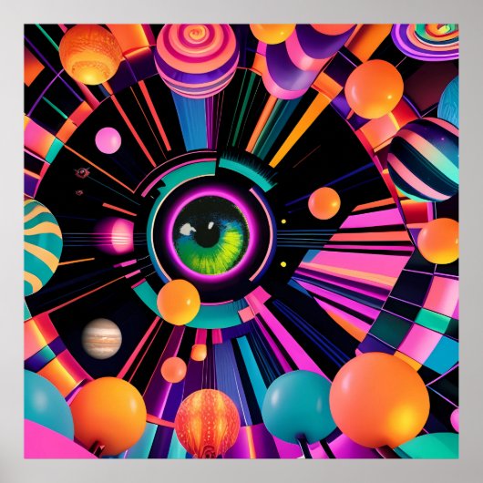 Psychic Candy Station Poster (Voorkant)